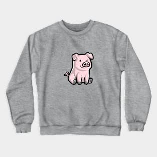 Smiling Pig funny Pig Crewneck Sweatshirt